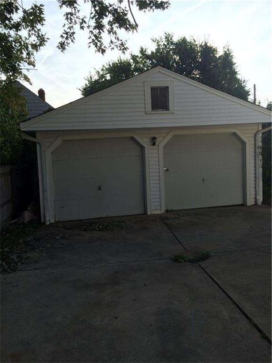 Two car garage
