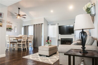 Living Room/Dining Room combo with access to patio/balcony.