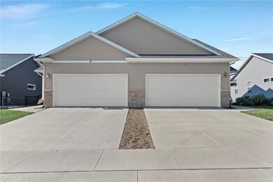 Attached 2 car garage with your own private drivew