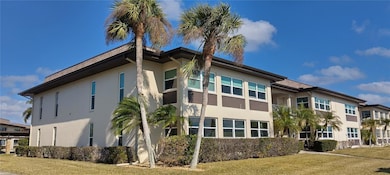 Waterfront building.