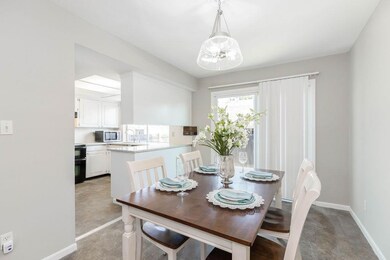 View from Dining room to Kitchen