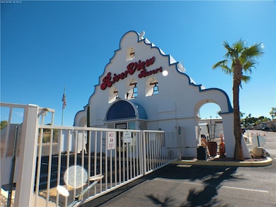 Resort entrance