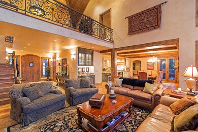 Main Level Living Room Showing Loft Area