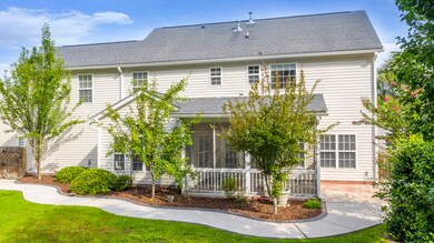 The back yard is lovely as well!