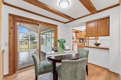 Main level: dining room