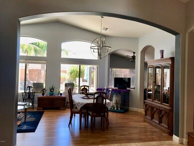Open Entry with view of the pool