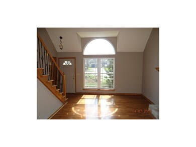 Living room and front entry