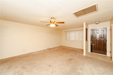 A separate family room with lots of space to relax