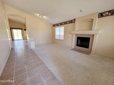 Flex Space with Fireplace