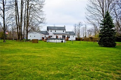 Exterior showing fenced area of backyard
