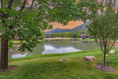 Evening over the pond