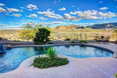 Pool and mountain views