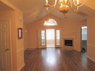 Beautiful Wood laminate floors.