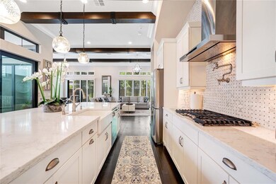 Gas Cooktop with Pot-filler & Apron oversize Sink