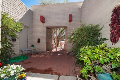 front courtyard