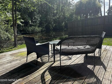 Patio and Pond