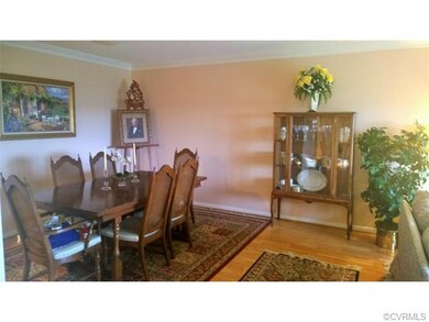 Nice dining area that opens to the living room wit