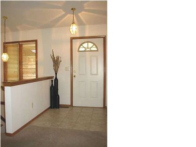 WELCOMING VAULTED FOYER ENTRY