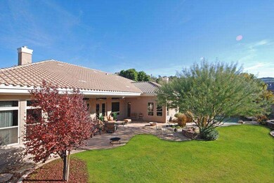 Spacious back yard
