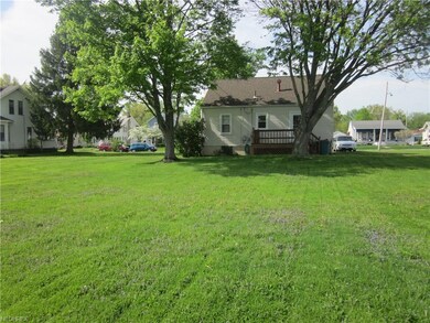 Large back yard