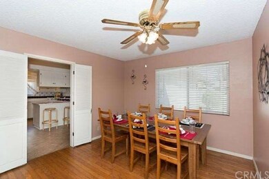 Dining room with hardwood floors