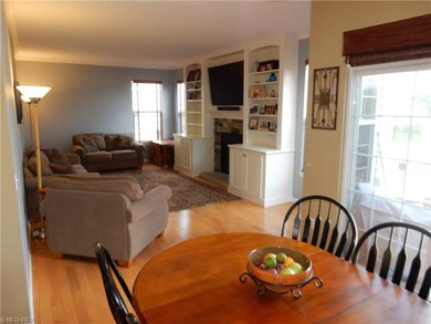 Kitchen open to family room!