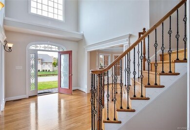 Home's lovely open floor plan, 
