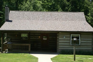 5 front view of cabin