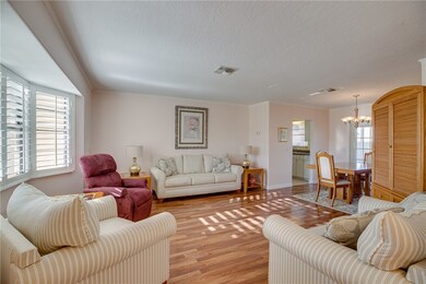 Living and dining room with great light