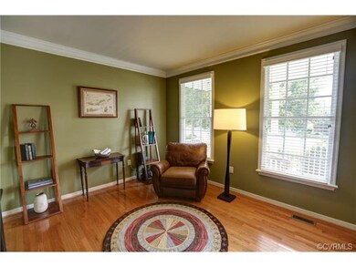 Enter this formal living room or private study thr
