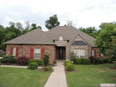This home sits on almost a half acre lot and backs