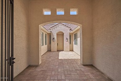 Front Courtyard and Entry