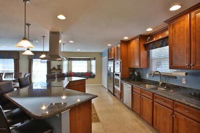 Kitchen with Window Seat