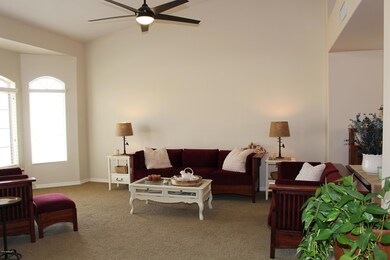 Formal Living Room with Bay Widow