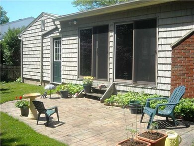 Exterior Back Patio in back yard