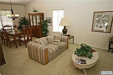 Living room through to dining area