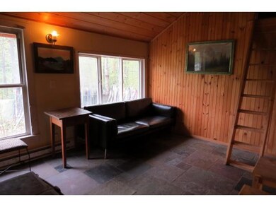 Wood Stove with River Rock