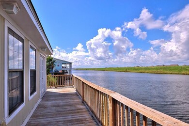 View from Balcony showing the Waterway to Lake Pon