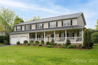 Inviting front porch awaits you.