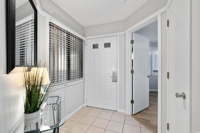 View of tiled foyer entrance