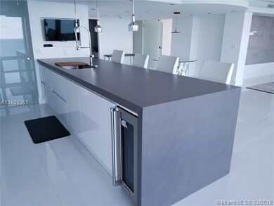 penninsula with beverage fridge