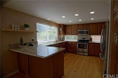 Gourmet kitchen with granite counters