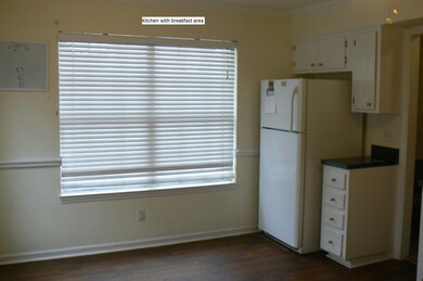 Kitchen with breakfast area