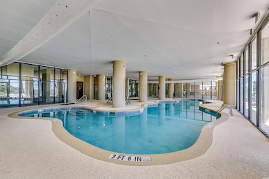 View of pool