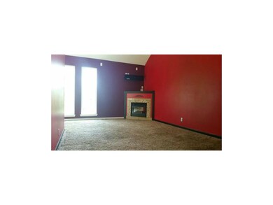 Living room with large windows
