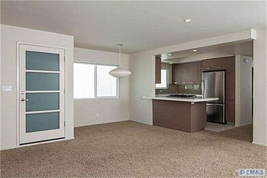 Family room and kitchen