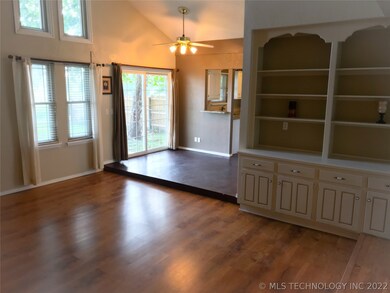 Spacious living areas with built-ins
