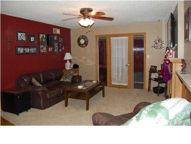 Walk in the front door to the large living room!