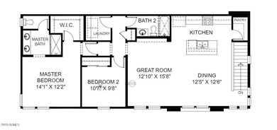 VRP 2066 Main Level Floor Plan