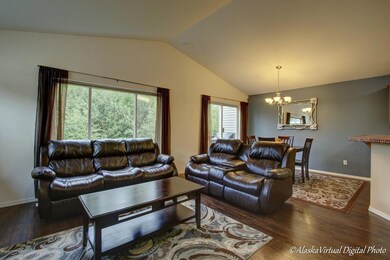 Living Room W/Cathedral Ceiling